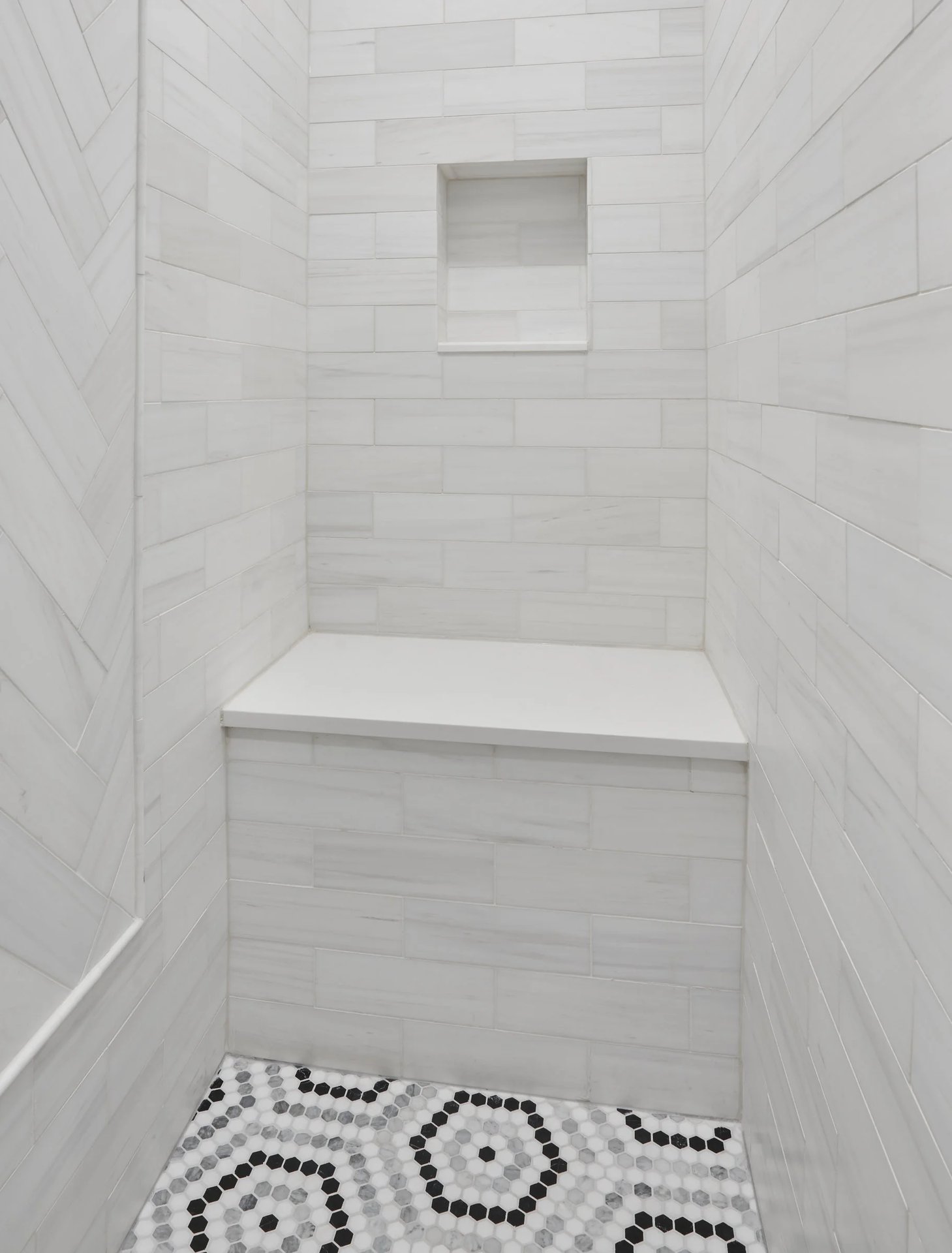 Shower Bench and Niche