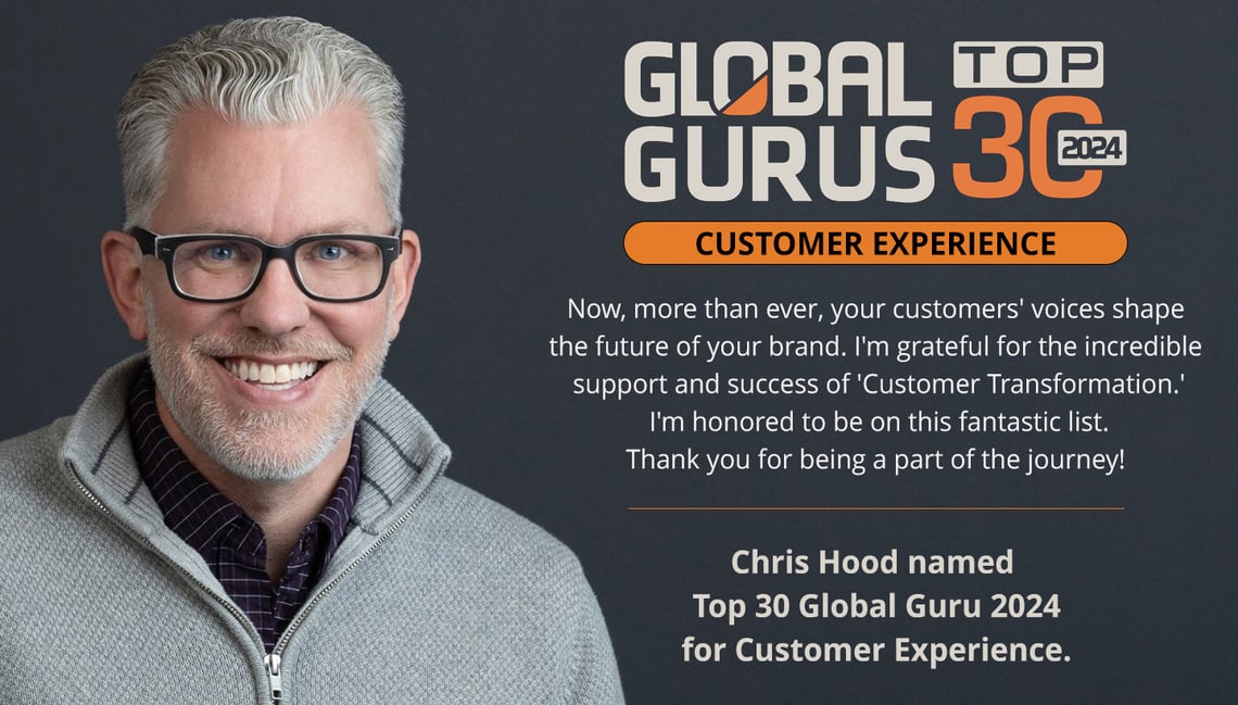 Global Gurus Top 30 Customer Experience - Chris Hood