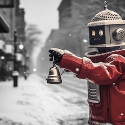 Robot Bell Ringer - Customer Transformation for Nonprofits