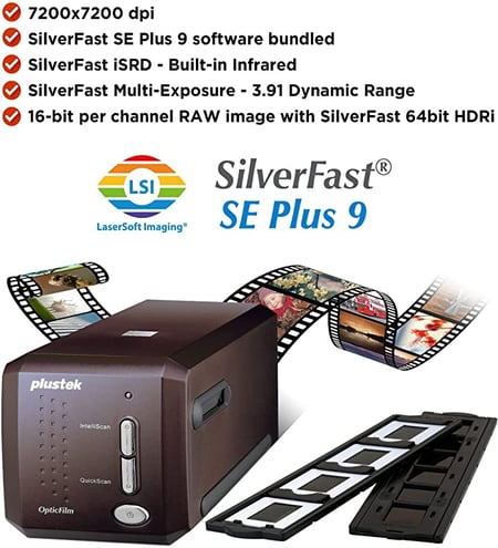 Plustek OpticFilm 8300i SE Czarny