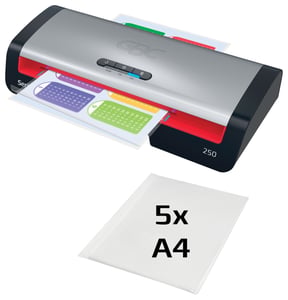 GBC 4410070EU laminator Varmlaminator 500 mm/min Svart, Rostfritt stål