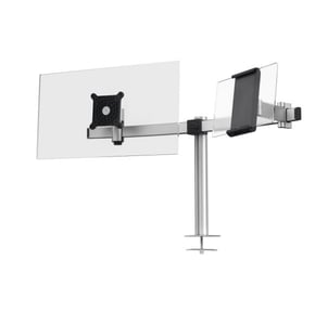 Durable 508823 Monitor Mount / Stand, 86.4 cm (34"), Desk, Silver