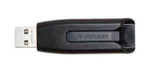 Verbatim V3 USB-minne 128 GB USB Typ A 3.2 Gen 1 (3.1 Gen 1) Svart