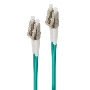 ALOGIC LCLC-1.5-OM3 InfiniBand-/Glasfaserkabel, 1,5 m, LC, türkis