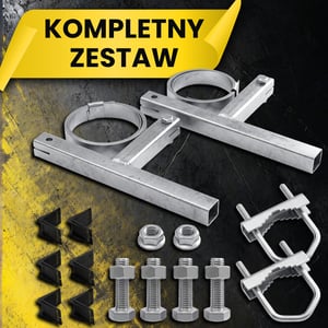 Extralink Uchwyt kominowy taśma 7m