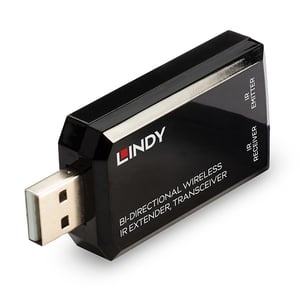 Lindy 38331 AV-Verlängerungskabel, AV-Sender und -Transceiver, schwarz