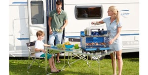 Campingaz 400 SGR Gril Gaz Niebieski, Srebrny 5200 W
