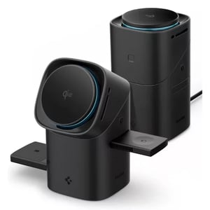 Spigen EF223MS Uniwersalne Czarny Szybkie ładowanie Wewnętrzna