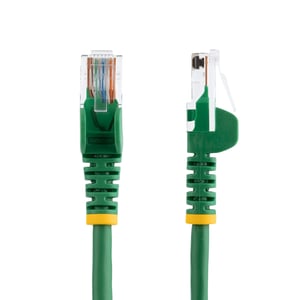 StarTech 45PAT1MGN kabel sieciowy Zielony 1 m Cat5e U/UTP (UTP)