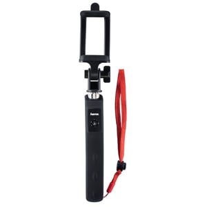 Hama 00004315 Selfie Stick for Smartphones, Black