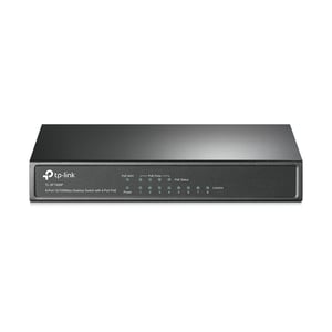 TP-Link TL-SF1008P Netzwerk-Switch, unmanaged, Fast Ethernet (10/100), PoE-Unterstützung, olivgrün