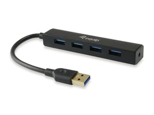 Equip 128953 USB 3.2 Gen 1 (3.1 Gen 1) Type-A 5000 Mbit/s Hubs and Concentrators, Black