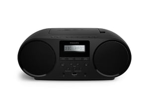 Philips TAZ6000/10 CD-Player, schwarz, tragbarer CD-Player
