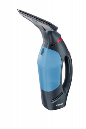 Vileda 163812 Elektrisches Fensterreinigungssystem Schwarz, Blau