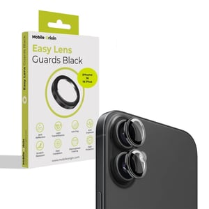 Mobile Origin FRL-LSG-I16-BLK ochraniacz na ekran / tył telefonu Osłona obiektywu aparatu fotograficznego Apple