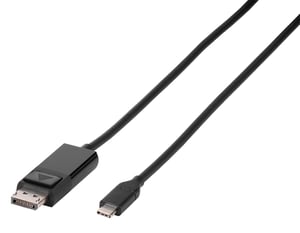 Vivanco CC UC DP 15 1,5 m USB Type-C DisplayPort Svart