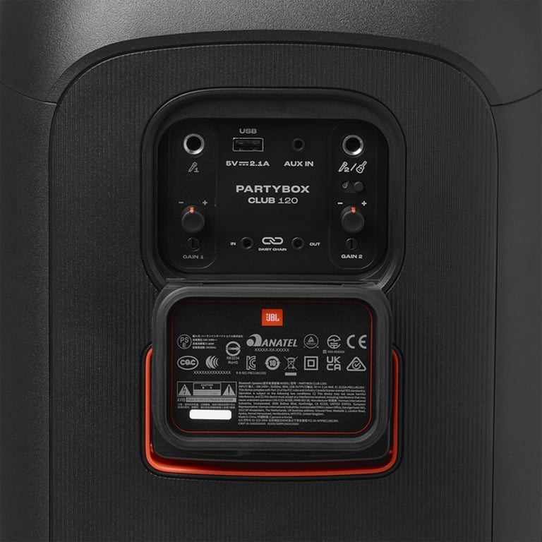 JBL PartyBox Club 120 Głośnik imprezowy Czarny 160 W