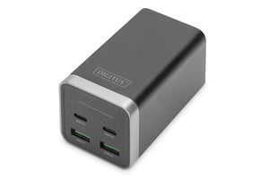 Digitus 4-Port-Universal-USB-Ladegerät, 65 W GaN