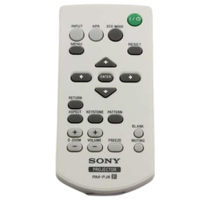 Sony 149046311 fjärrkontroll till projektor Tryck på knapparna