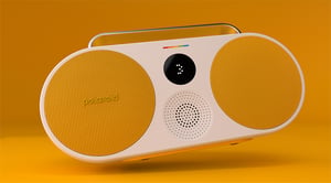 Polaroid PLRMUSICP39090YLW bärbar högtalare / festhögtalare Vit, Gul