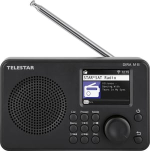 Telestar DIRA M 6i Internet Analogowe i cyfrowe Czarny