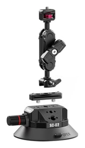 Ulanzi SC-02 Action-Kamera, Fotokamera, Mobiltelefon/Smartphone Schwarz, Rot