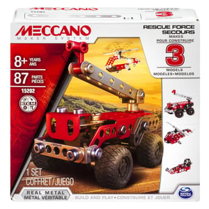 Meccano MEC 3 Models Set - Rescue CN GML