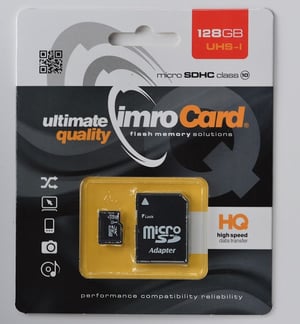 IMRO 10/128G UHS-I ADP pamięć flash 128 GB MicroSDHC Klasa 10