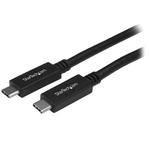 StarTech USB31CC50CM USB-kabel USB 3.2 Gen 2 (3.1 Gen 2) 0,5 m USB-C Svart
