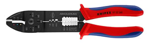 Knipex 97 22 240 zaciskarka kablowa Narzędzie do zaciskania Czarny, Niebieski, Czerwony