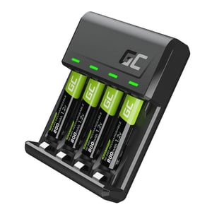 Green Cell GRSETGC02 Universal USB Battery Charger