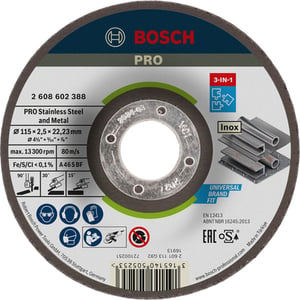 Bosch 2 608 602 388 angle grinder accessory: Cutting disc