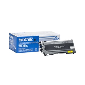 Brother TN-2000 tonerkassett, 1 st. Original, svart