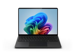 Microsoft Surface Laptop 7 Copilot+ PC Snapdragon 35 cm (13.8") Ekran dotykowy 16 GB LPDDR5x-SDRAM 512 GB SSD Wi-Fi 7 (802.11be) Windows 11 Pro Czarny