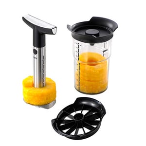 GEFU Professional Plus Manual Slicer, Black, Silver
