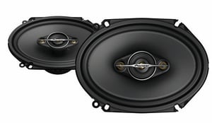 Pioneer TS-A6881F Oval 4-Way 350 W Car Speaker (2-Pack)
