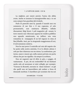 Rakuten Kobo Libra 2 e-bokläsare Pekskärm 32 GB Wi-Fi Vit