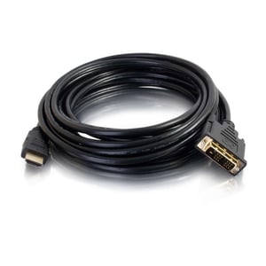 C2G 42516 adapter kablowy 2 m HDMI DVI-D Czarny