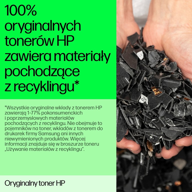 HP Oryginalny wkład z czarnym tonerem 206A LaserJet