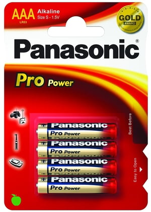 Panasonic 1x4 LR03PPG Jednorazowa bateria Alkaliczny