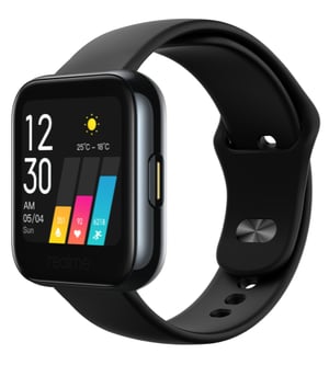 realme Watch 3,56 cm (1.4") IPS 36 mm Cyfrowy 320 x 320 px Ekran dotykowy Czarny