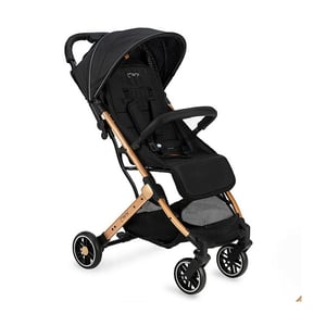 MoMi WOSP00003 barnvagn med 1 sittplats. Svart
