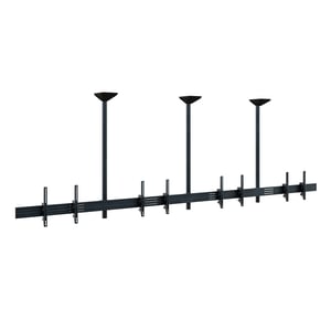 Hagor 3314 Halterung / Ständer für Monitore 165,1 cm (65") Schwarze Decke