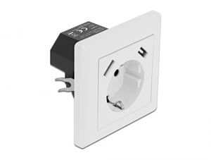 DeLOCK Gniazdo naścienne z portem ładowania 2 x USB Typ-A 2,8 A