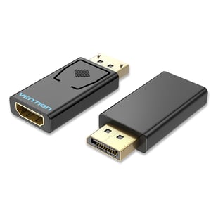Vention HBKB0 DP to HDMI Cable Adapter, Black