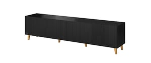 Cama TV-bänk PAFOS 200x42x52 Svart matt