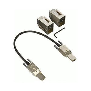 Cisco C9200L-STACK-KIT= InfiniBand-/fiberkabel 0,48 m Svart, Grå