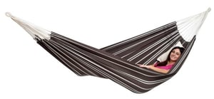 AMAZONAS AZ-1018260 Hammock 2-Person Hanging Hammock Cotton, Polyester Brown