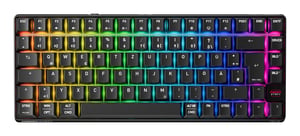 CHERRY XTRFY K33 Compact Wireless klawiatura Gaming USB + RF Wireless + Bluetooth QWERTZ Niemiecki Czarny