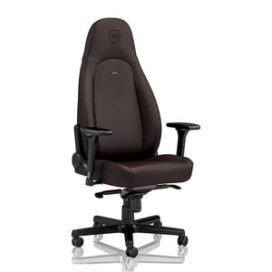noblechairs Icon Fotel dla gracza Obite siedzisko Brązowy